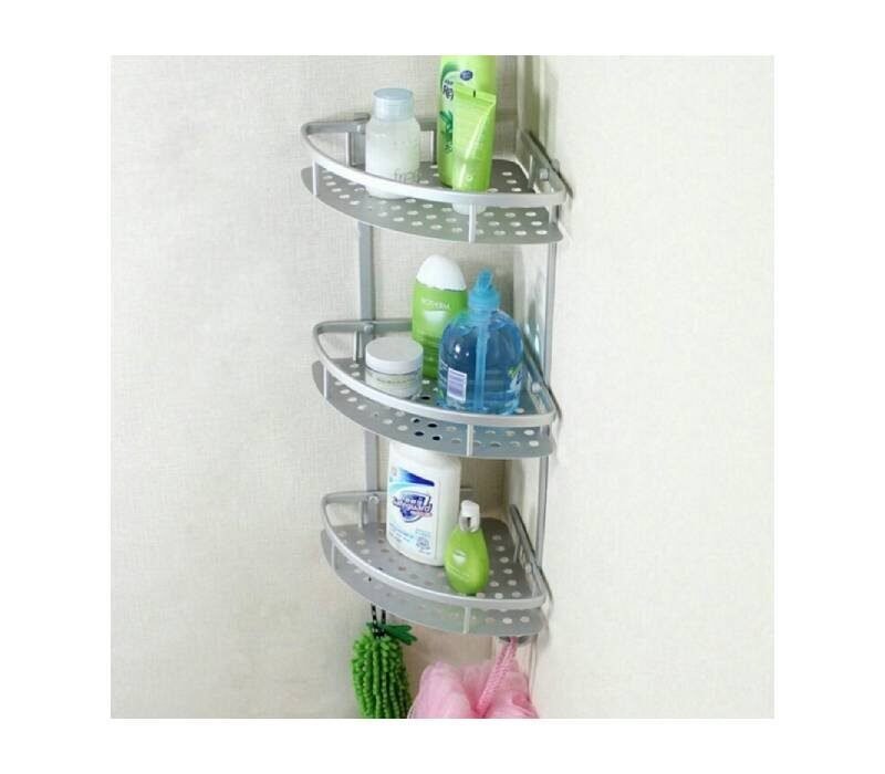 Tri-Tier Corner Shelf